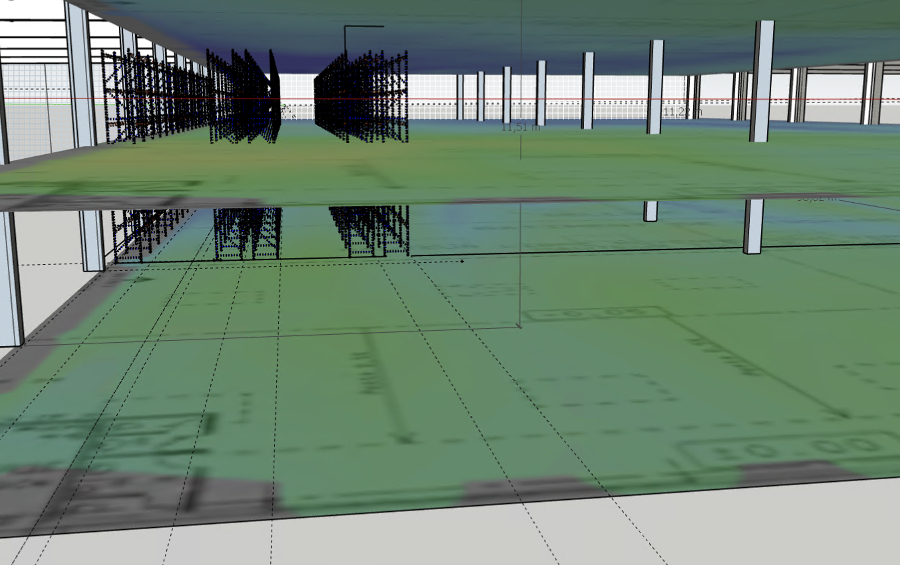 cartographie wi-fi 3D d'un entrepôt